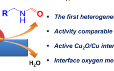 Angew：定制活性Cu2O/铜界面位点用于脂肪族伯胺与CO2/H2的N-甲酰化
