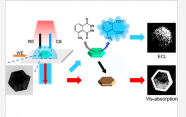 JACS：层状氢氧化钴单纳米板上电催化析氧的时空化学分辨成像