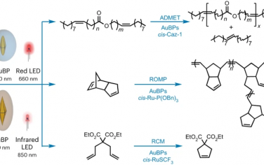 Nature Chemistry：等离子体可见-近红外光热活化烯烃复分解使光响应材料