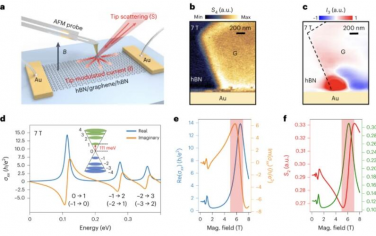 Nature Nanotechnology：石墨烯中Dirac磁激子的红外纳米成像