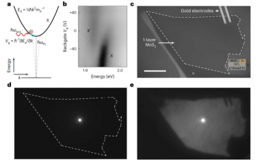 Nature Nanotechnology：原子薄MoS2半导体中的超快激子流体流动