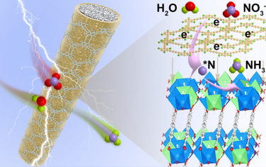 ACS Nano：双金属Ni/CoMOFs与H-取代石墨炔的界面工程用于从硝酸盐电合成氨
