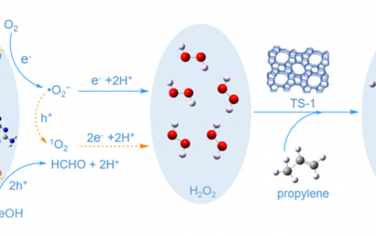 ACS Catal：氮化碳-TS-1串联催化光催化制备H2O2和丙烯环氧化
