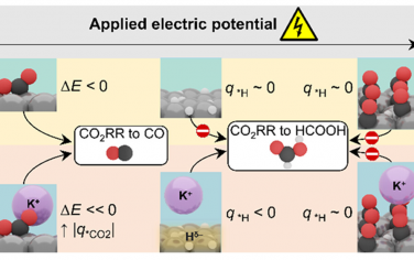 JACS：金属离子对PdPt(111)电极CO2还原产物的影响