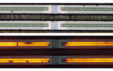 AM：在微型针状 CMOS 背板上高密度集成超亮 OLED