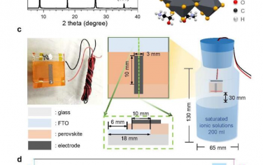EES：湿润的二维卤化物钙钛矿产生30mW cm-3的功率密度