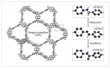 Nature Chemistry：单晶共价有机框架中的键转换