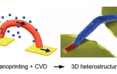 ACS Nano：直写3D纳米结构上的位选择性化学气相沉积