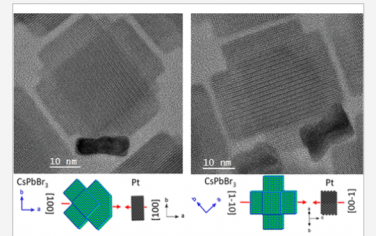 Nano Letters：Pt-CsPbBr3 钙钛矿纳米晶异质结构：全外延