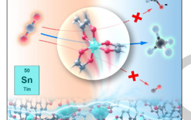 Angew：用于在中性水溶液中将CO2高效电还原为CH4的孤立Sn (IV) 活性位点