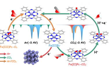 JACS：揭示电化学 CO2 还原中原子分散Fe位点的电子结构和动力学