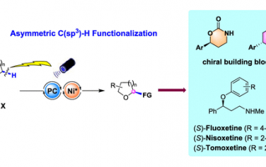 JACS：光-Ni协同催化C-H键不对称官能团化