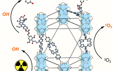 JACS：纳米级混合配体金属-有机框架用于X射线刺激的癌症治疗