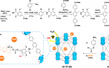 JACS：具有X射线触发前药的纳米级金属有机框架用于放射-化学协同治疗