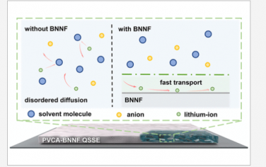 Nano Letter：二维氮化硼纳米片在准固态聚合物电解质中构建的快速锂离子传输路径