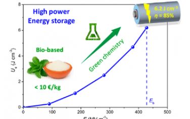 JACS：用于高效有机大功率储能材料的生物基聚(羟基)氨酯