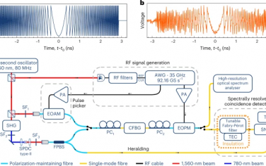 Nature Photonics：皮秒和纳秒量子光脉冲之间的界面