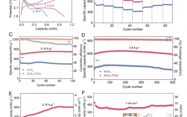 PNAS: MoS3在有机二硒化物介导下的动态相演化使可充电锂电池的性能得到提高