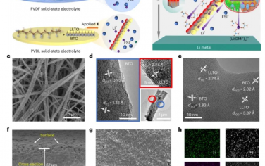 Nature Nanotechnology：用于高压固态锂金属电池的高锂离子导电率介电电解质复合材料