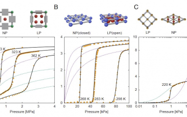 PNAS：柔性金属-有机框架上吸附诱导结构转变的理论等温线方程