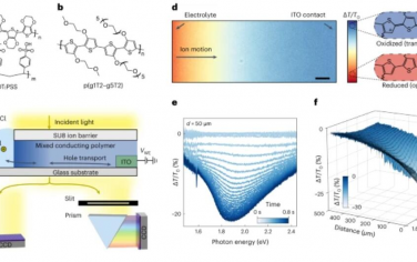 Nature Materials：共轭聚合物中的空穴限制电化学掺杂