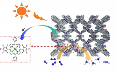 JACS: 基于卟啉的共价有机框架固定Au单原子用于光催化固氮