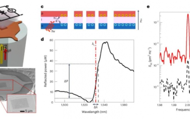 Nature Nanotechnology：光纤尖端的混合电子-光子传感器